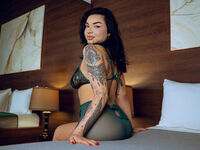 camgirl masturbating with sex toy FreyaMuse